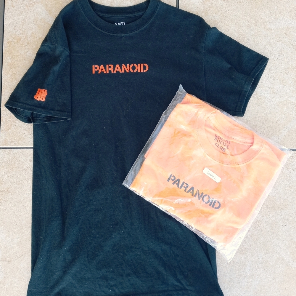 Anti Social Social Club x Defeated Paranoid TShirt
